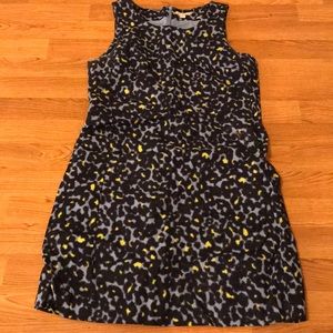 Gap leopard print shift dress